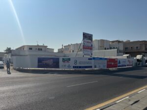 Althaminah is constructing a new station in Al-Jamieen neighborhood
